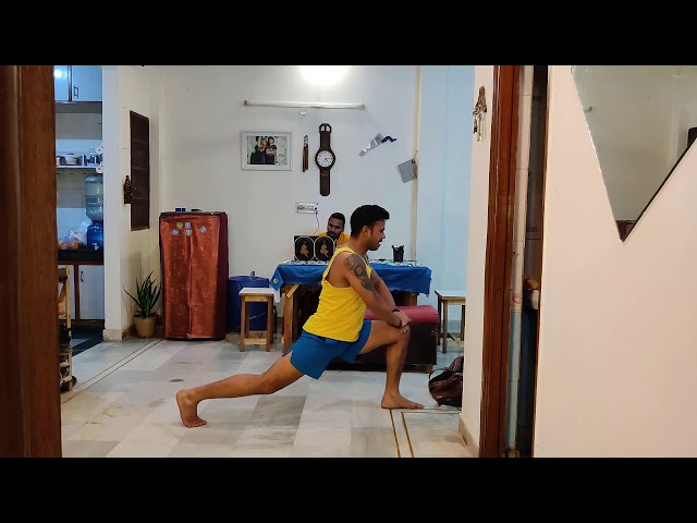 Fitness Tutorial at Home